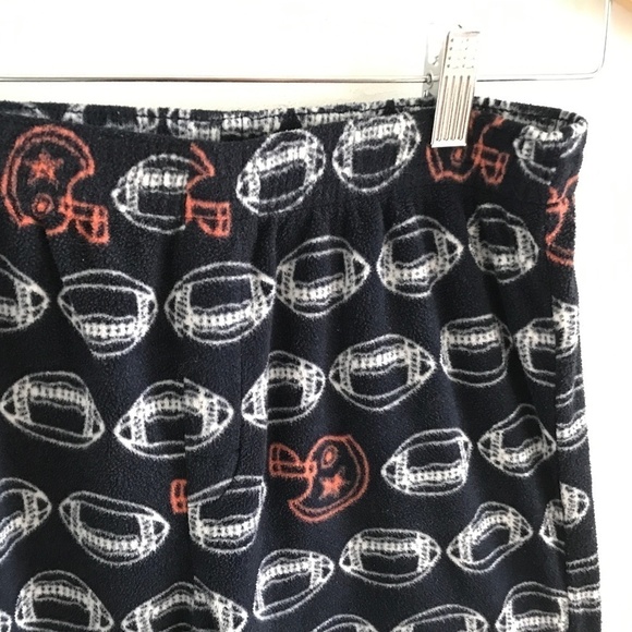 GapKids - Football pajama bottom Black/White/orange Size L - Picture 4 of 5